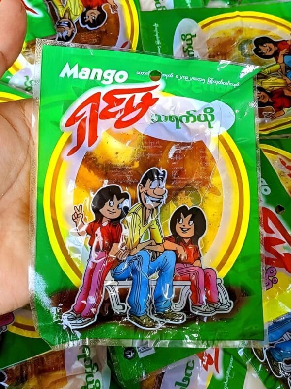 বার্মিজ আমসত্ত্ব আচার – ১০টি পিস